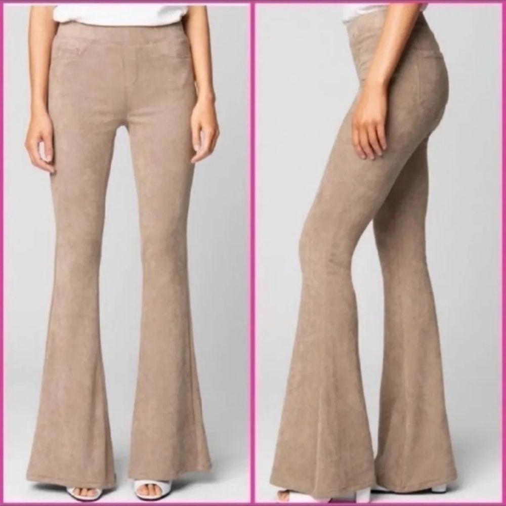NWT free people/BNYC beige suede flares